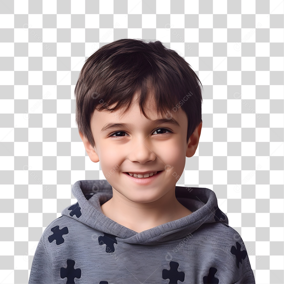 Menino Criança Autista PNG Transparente