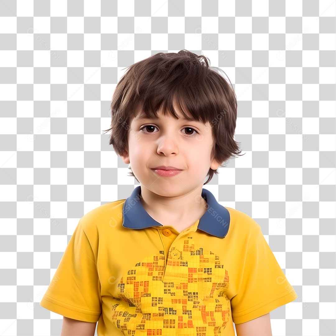 Menino Criança Autista PNG Transparente