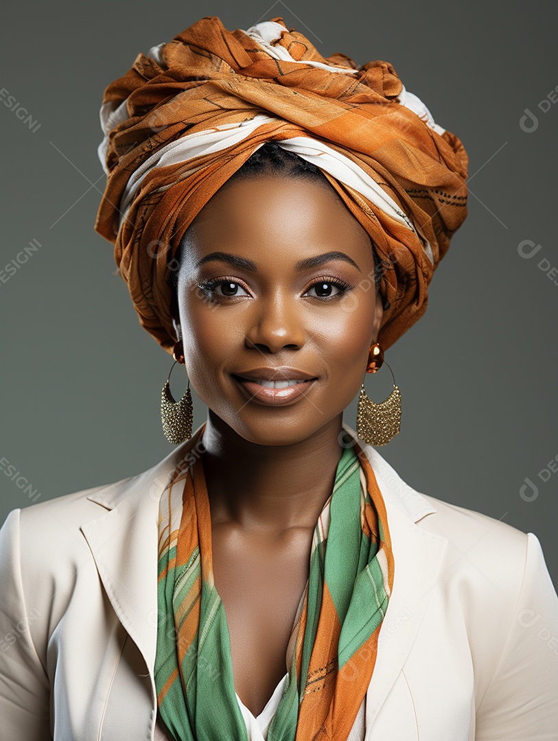 Uma mulher de negócios asiática feliz Sorriso no rosto