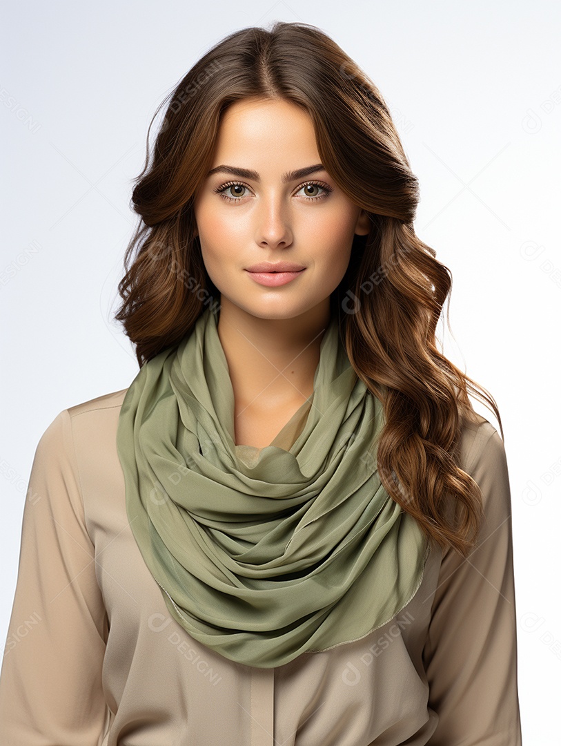 Uma mulher de negócios asiática feliz Sorriso no rosto