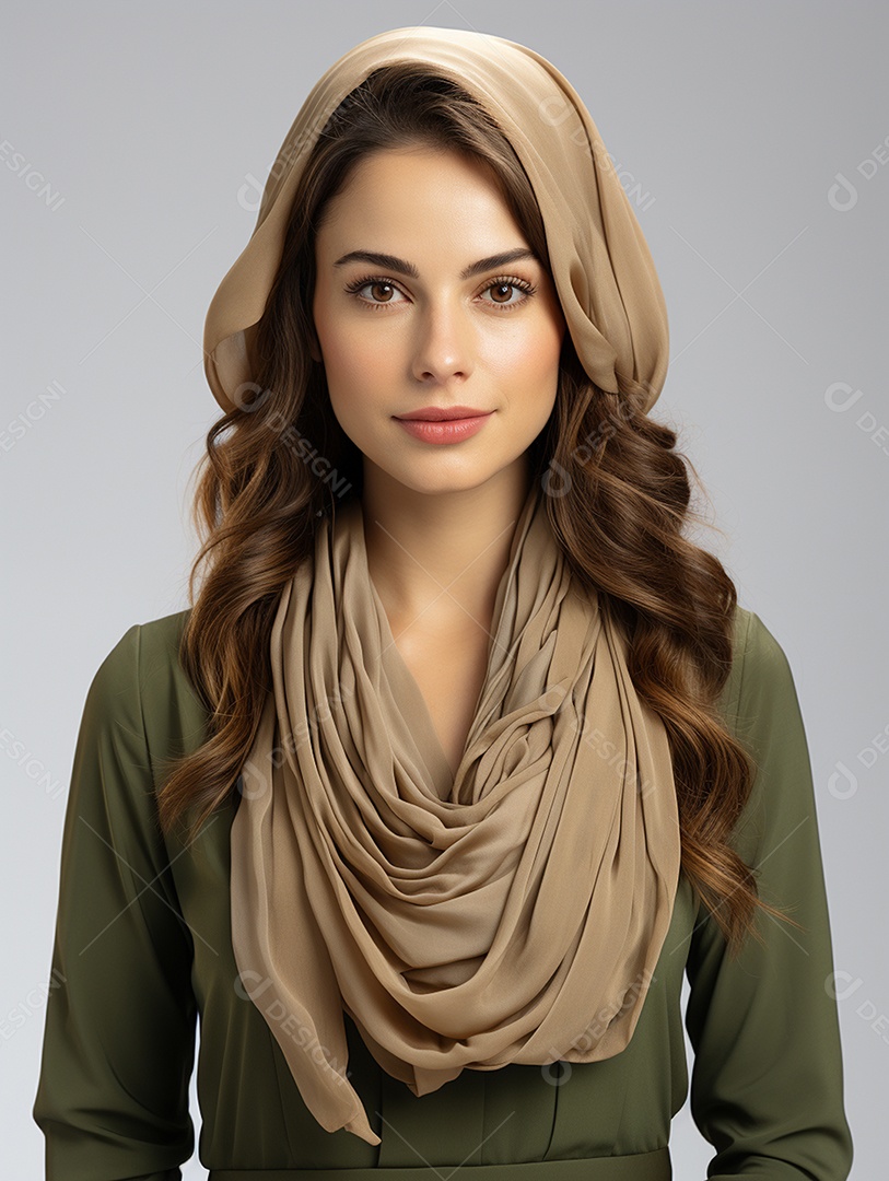 Uma mulher de negócios asiática feliz Sorriso no rosto