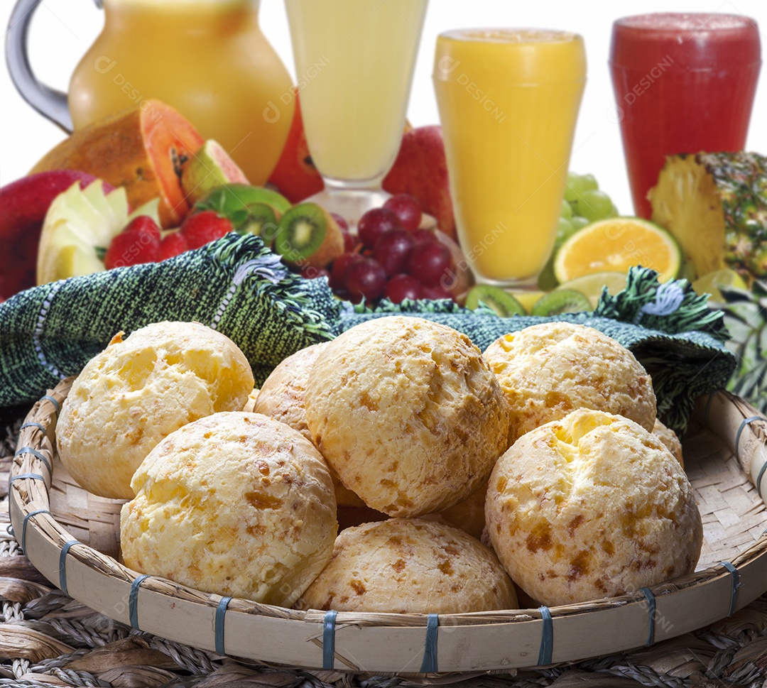 Pão de queijo tradicional