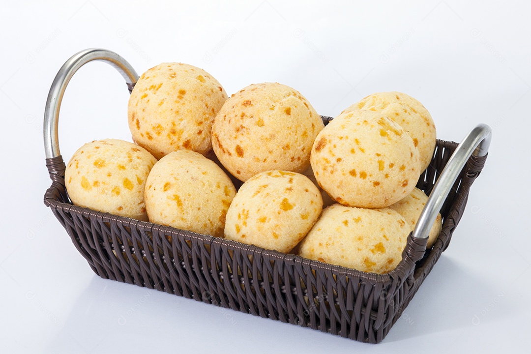 Lanche brasileiro, tradicional pão de queijo mineiro - pão de queijo