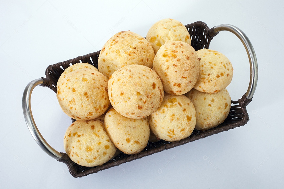Lanche brasileiro, pão de queijo tradicional de Minas Gerais