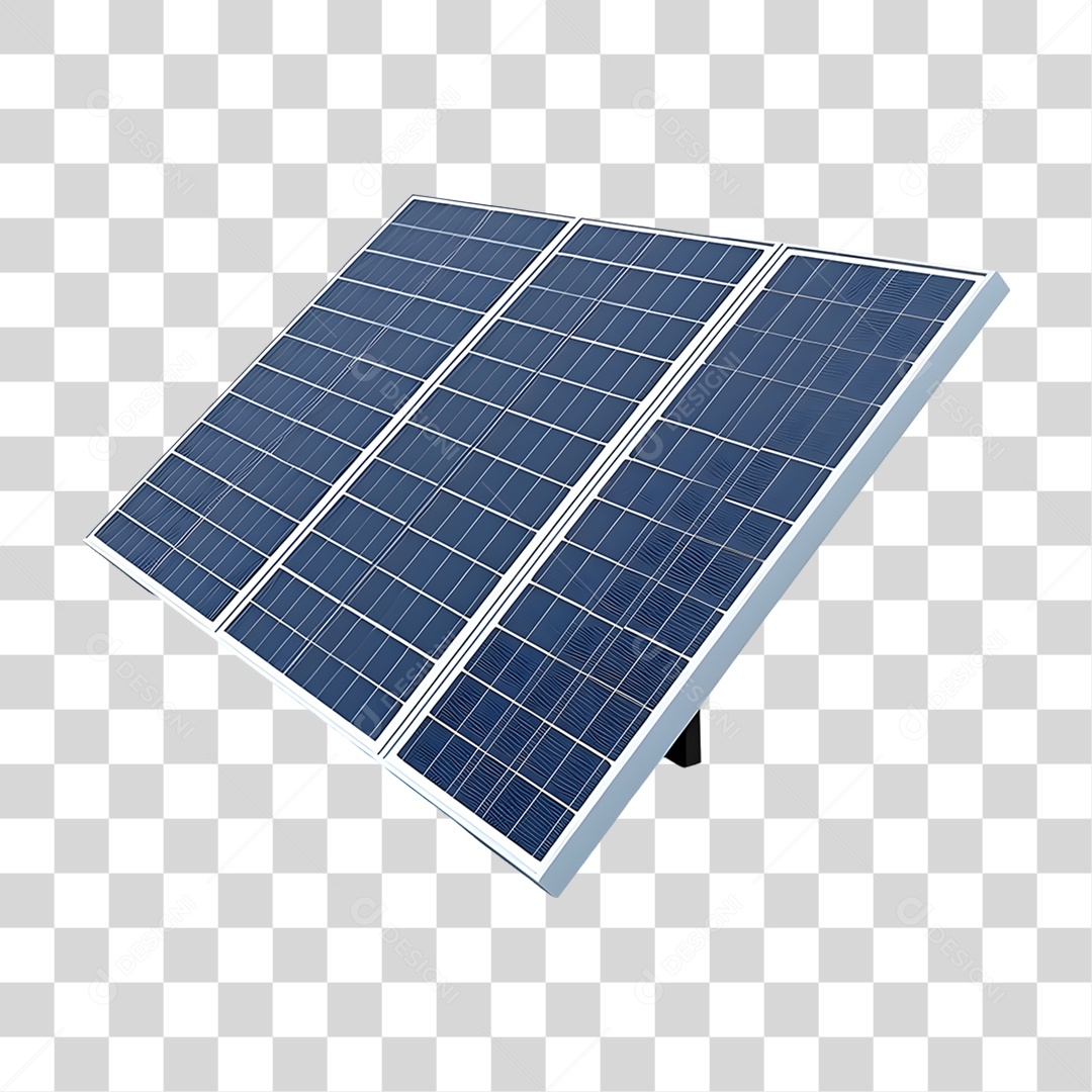 Placa Solar Ecologia PNG Transparente