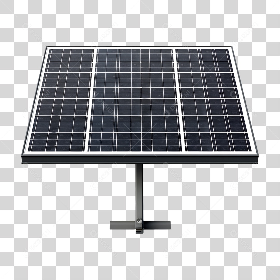 Placa Solar Ecologia PNG Transparente
