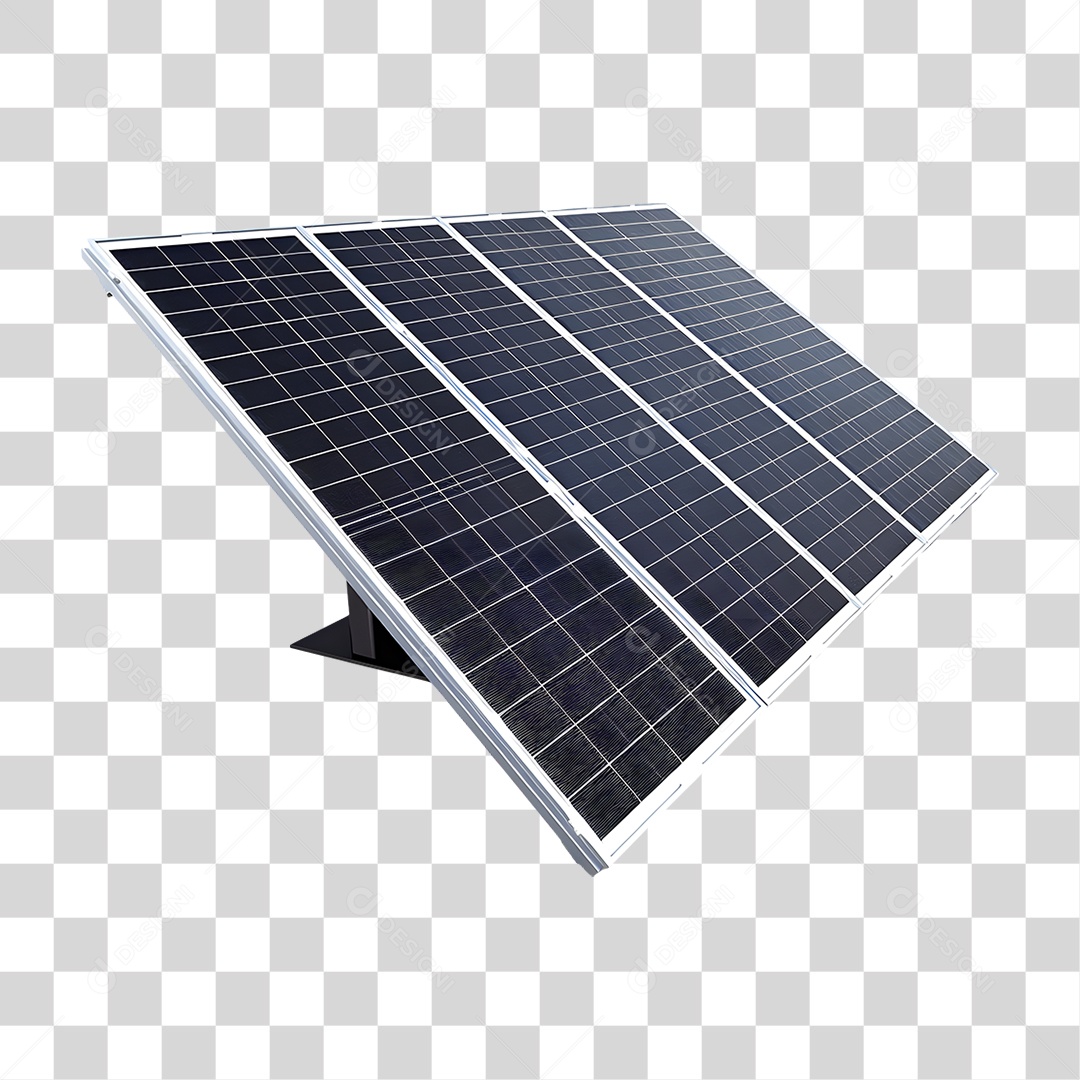 Placa Solar Ecologia PNG Transparente