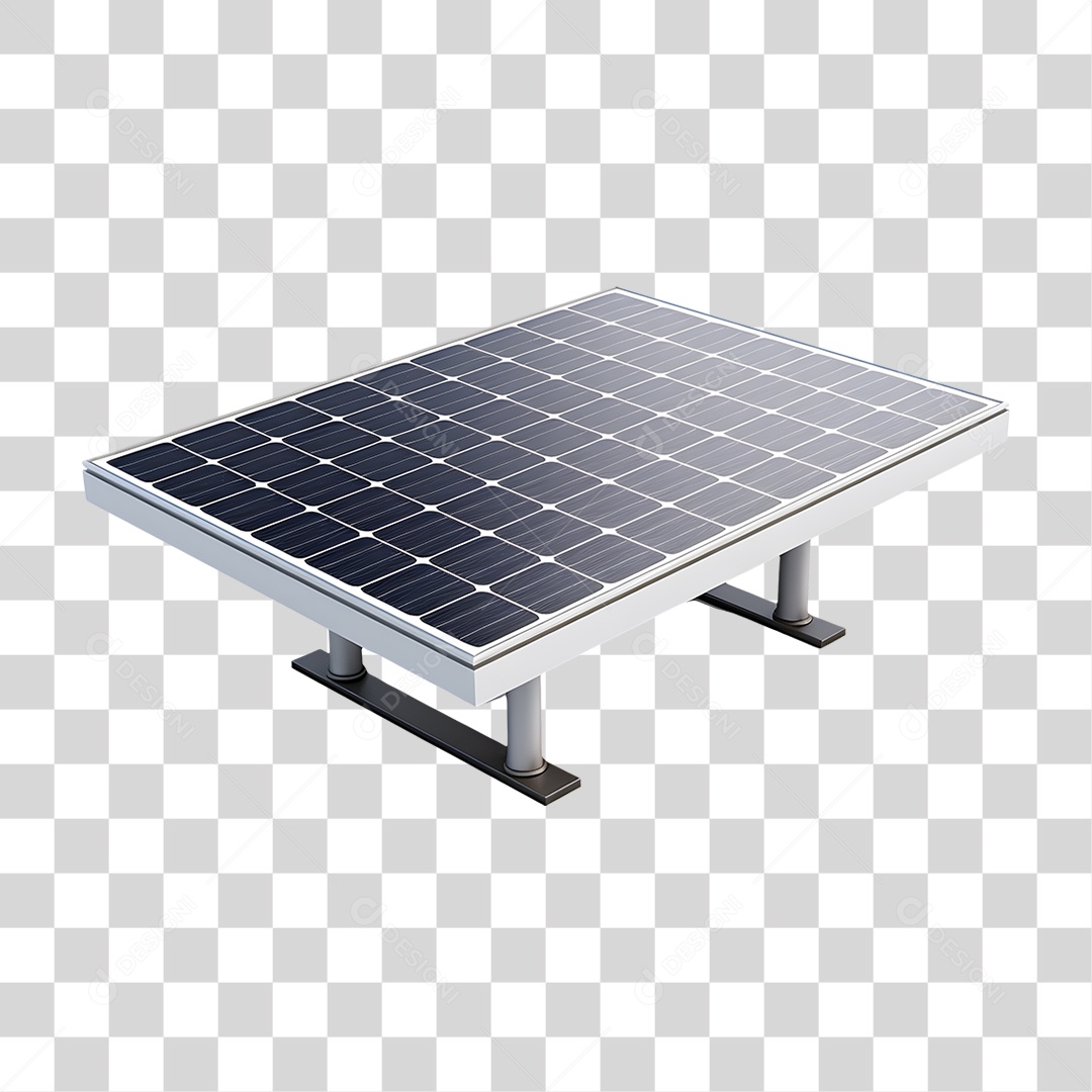 Placa Solar Ecologia PNG Transparente