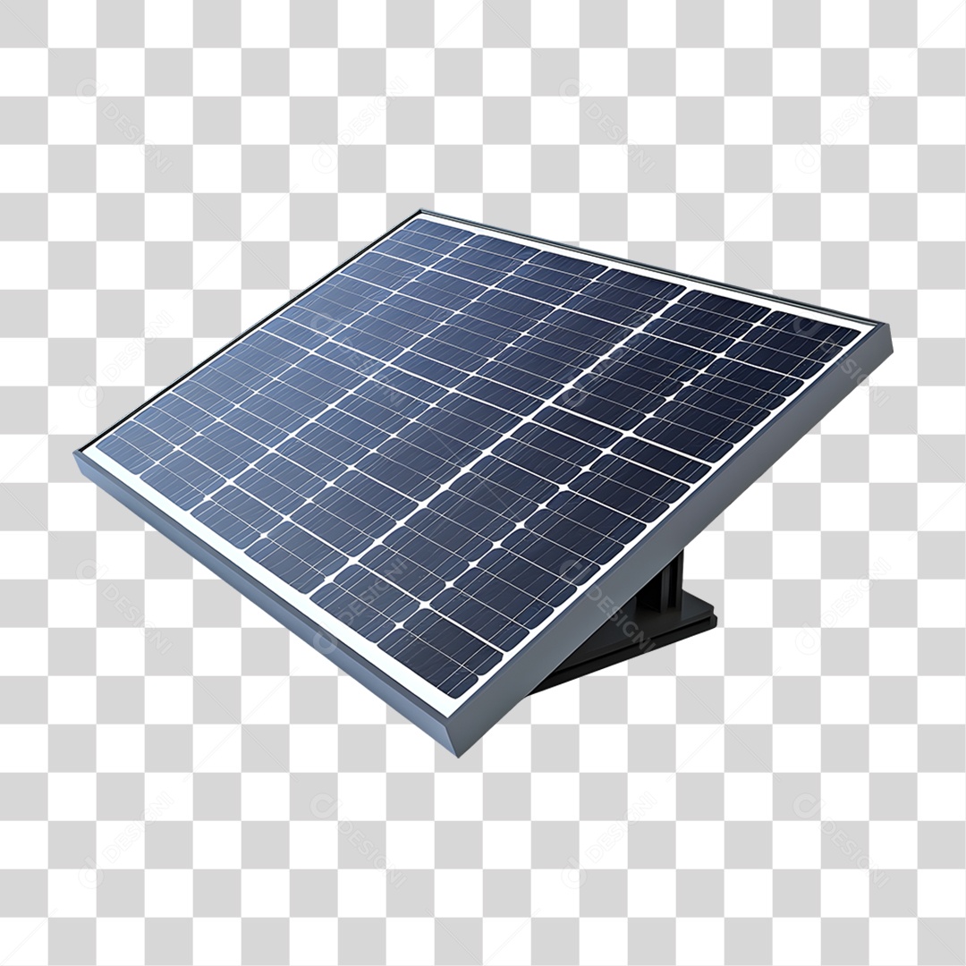 Placa Solar Ecologia PNG Transparente