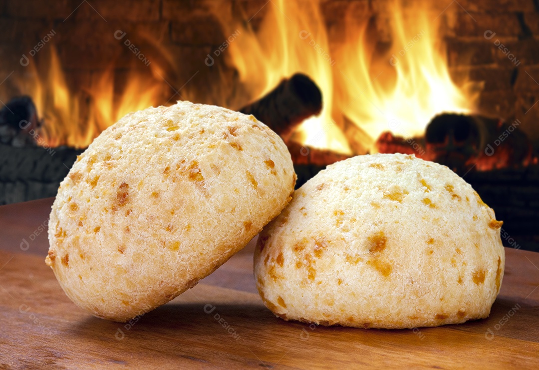 Lanche brasileiro, tradicional pão de queijo mineiro - pão de queijo