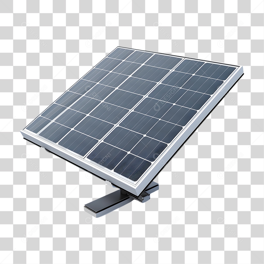 Placa Solar Ecologia PNG Transparente