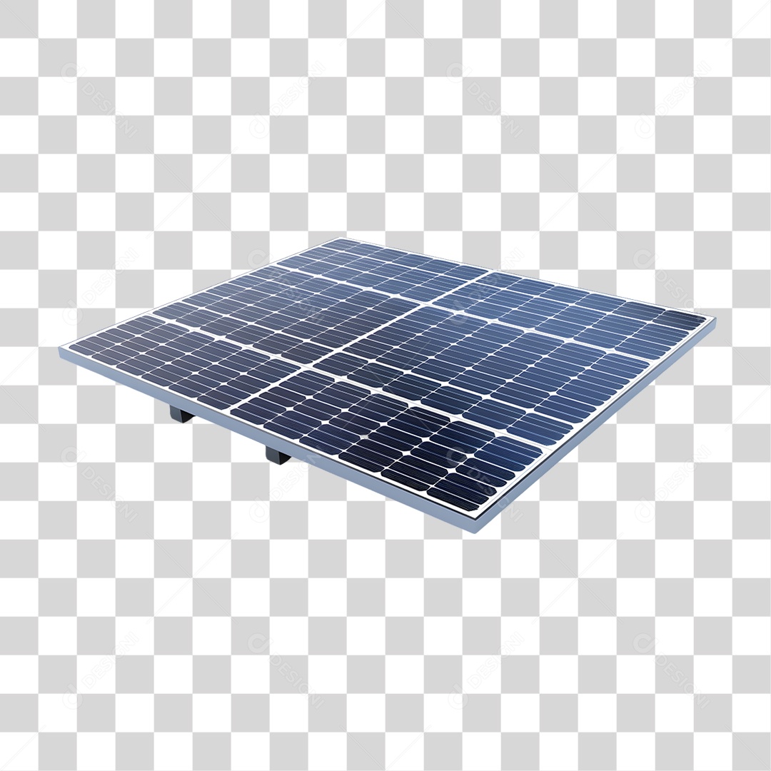 Placa Solar Ecologia PNG Transparente