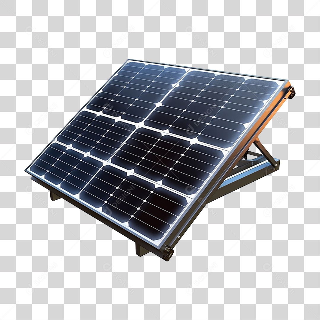 Placa Solar Ecologia PNG Transparente