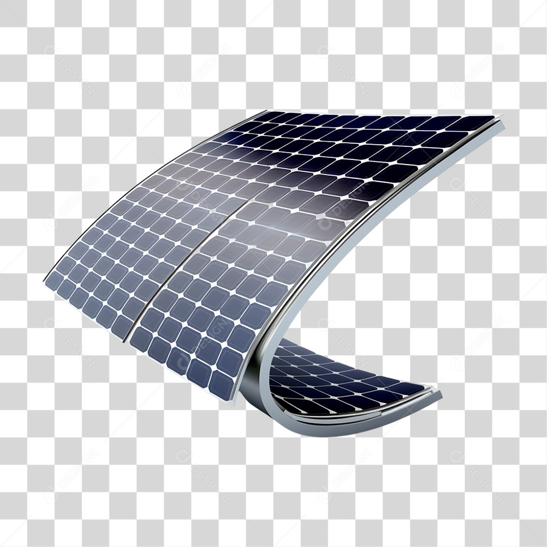 Placa Solar Ecologia PNG Transparente