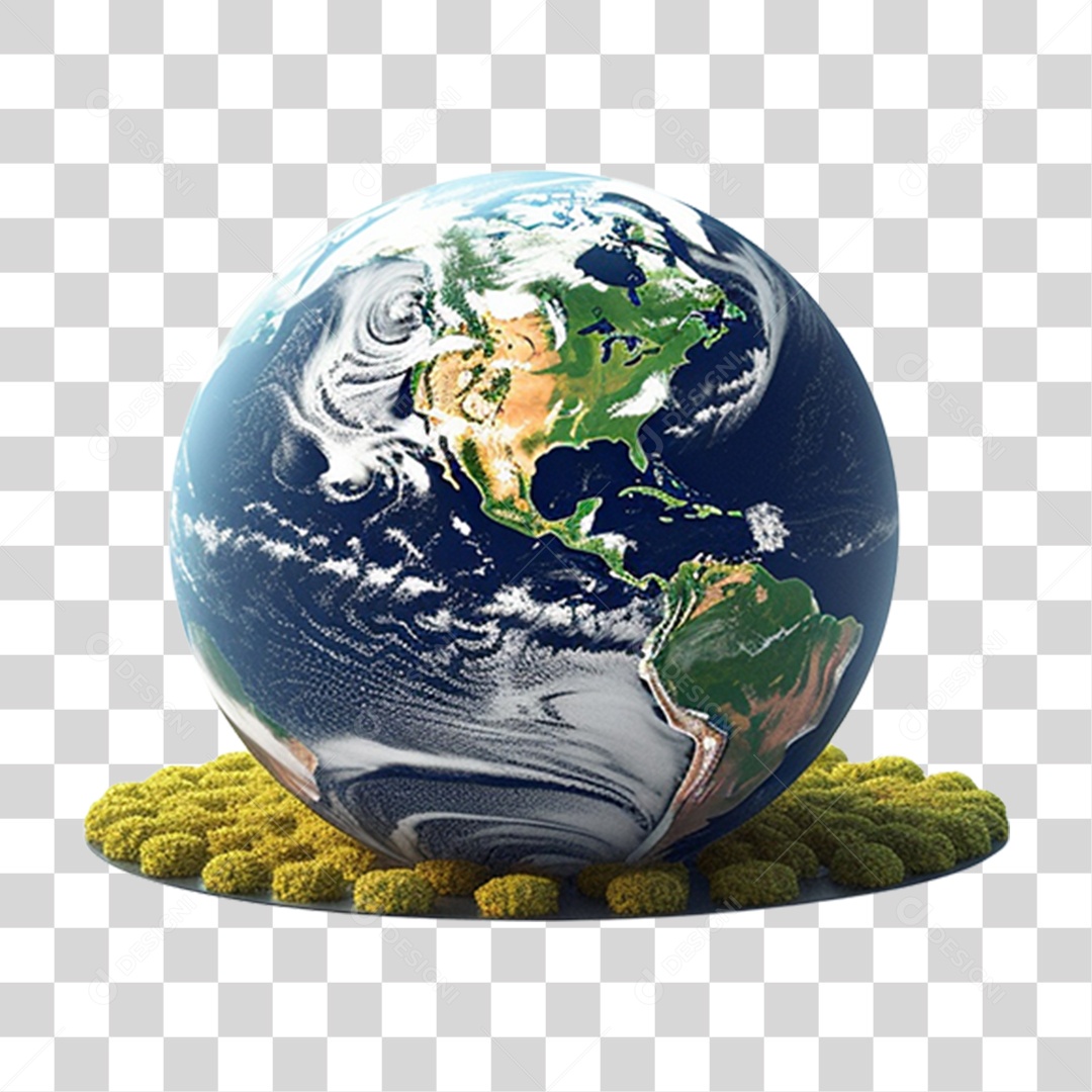 Planeta Meio Ambiente PNG Transparente