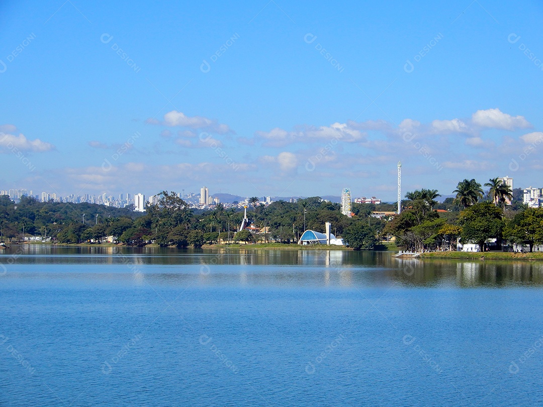 Lagoa da Pampulha em Belo Horizonte, Minas Gerais