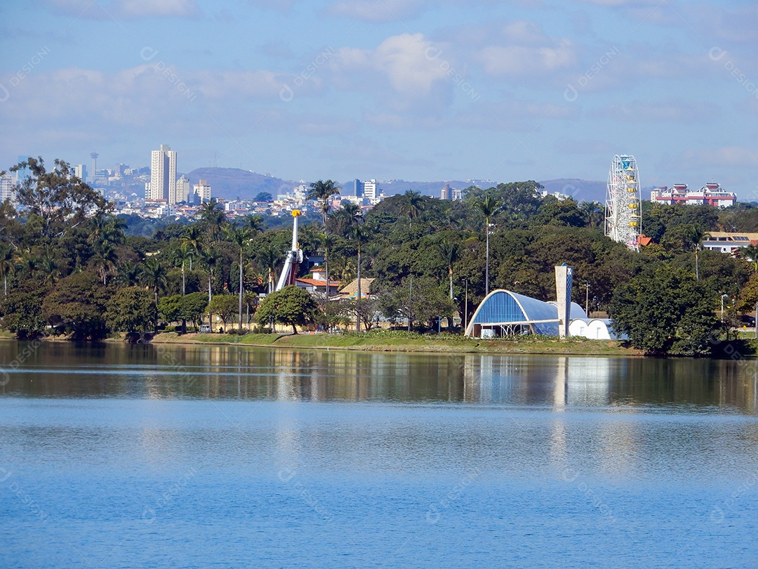 Lagoa da Pampulha em Belo Horizonte, Minas Gerais