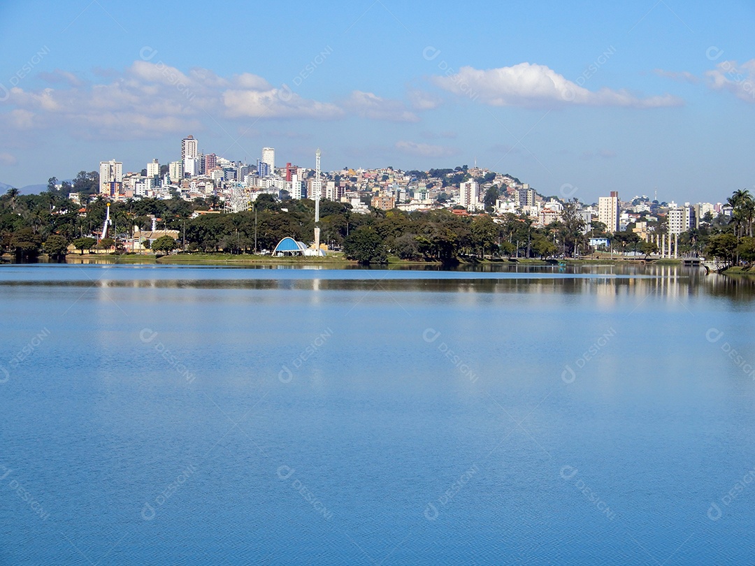 Lagoa da Pampulha em Belo Horizonte, Minas Gerais