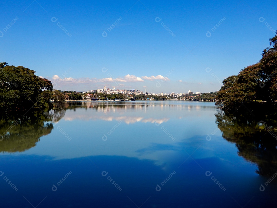 Lagoa da Pampulha em Belo Horizonte, Minas Gerais