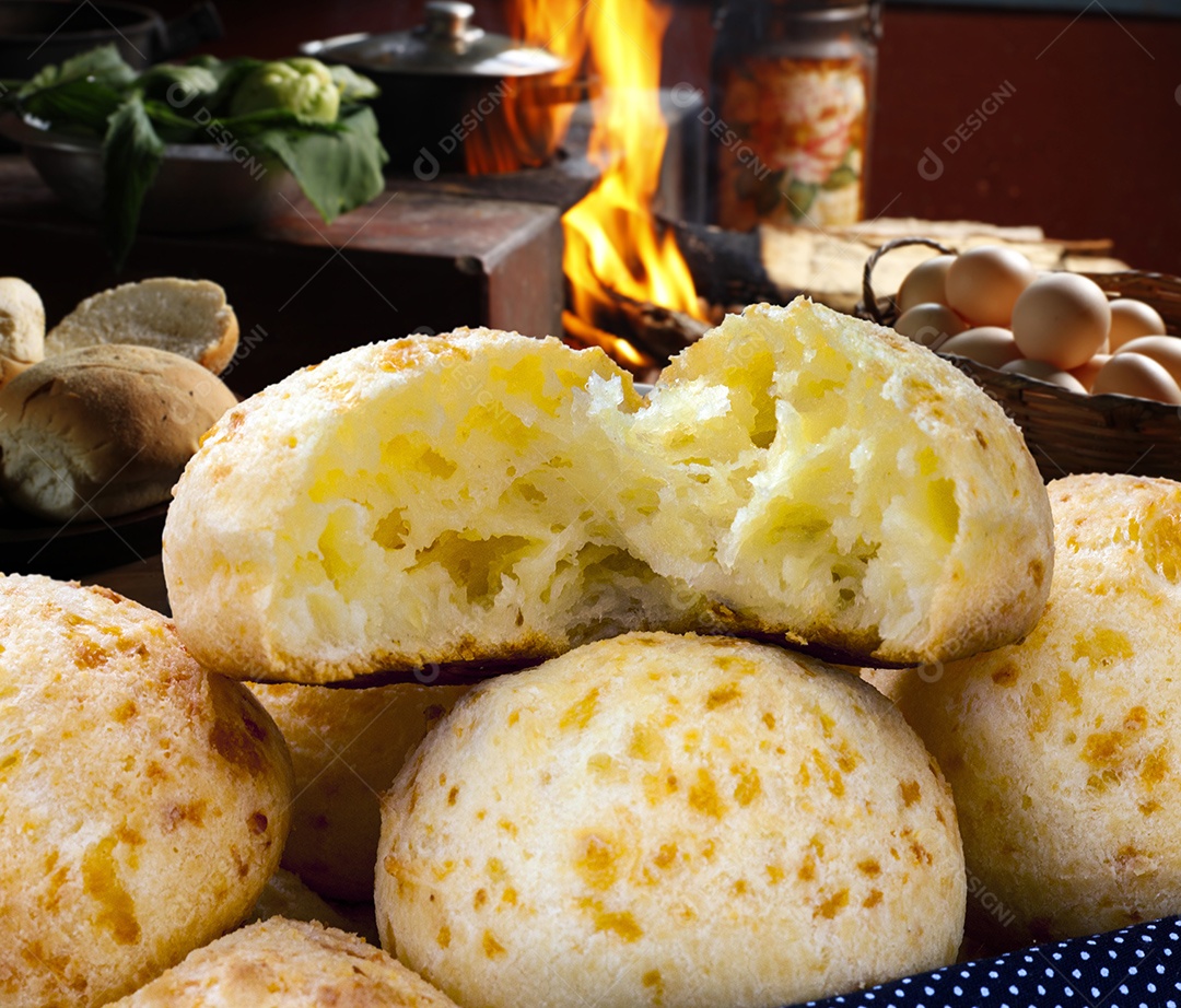 Pão de queijo fresquinho