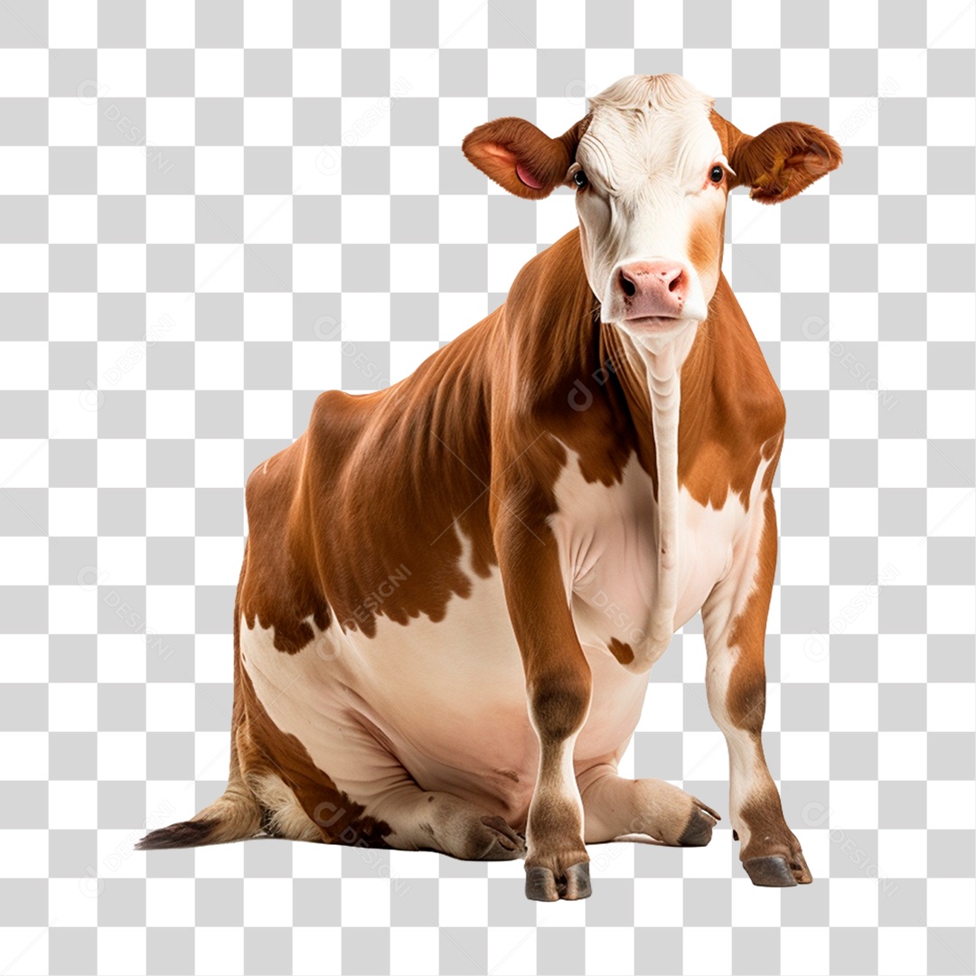 Vaca Leiteira PNG Transparente