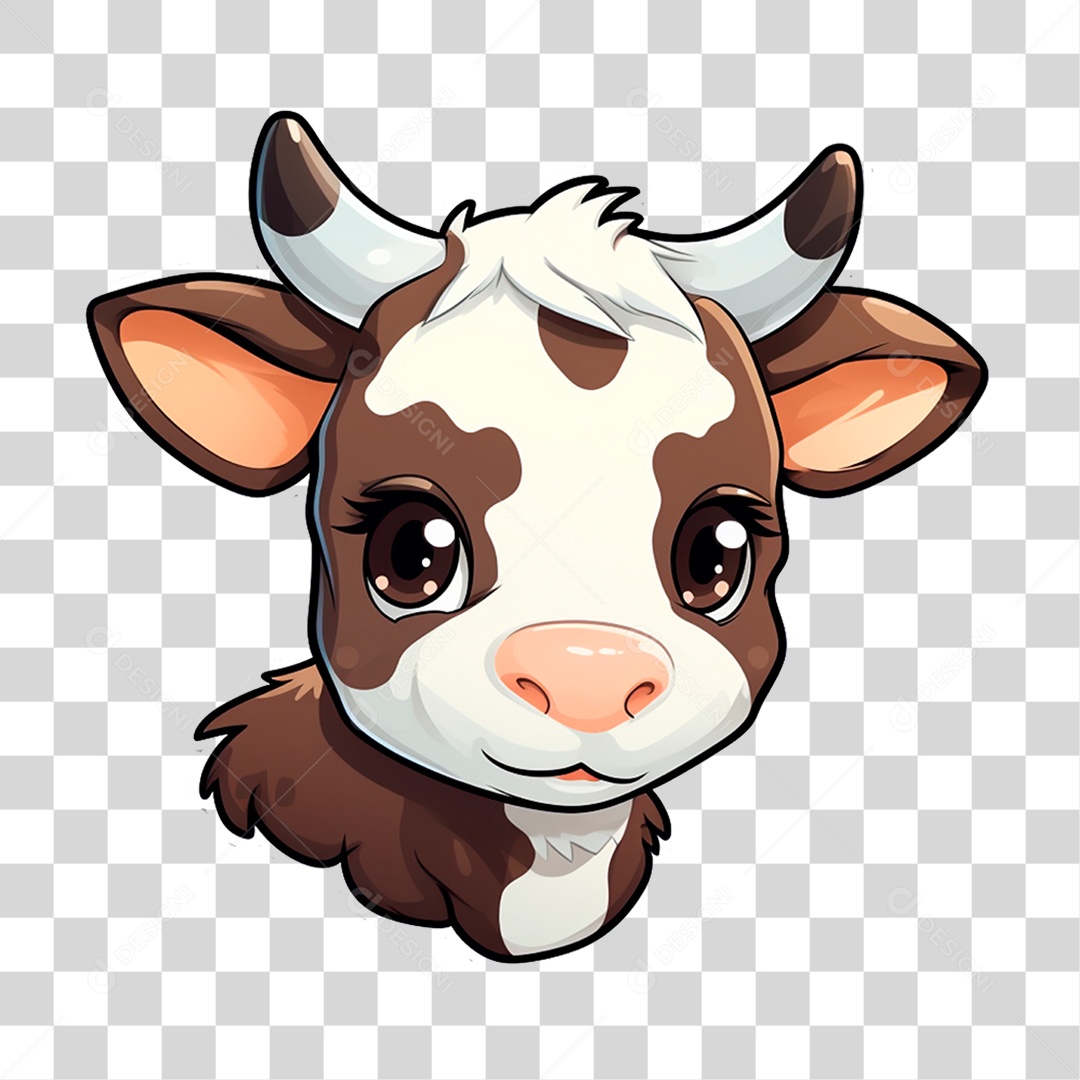 Vaca Leiteira Desenho  PNG Transparente