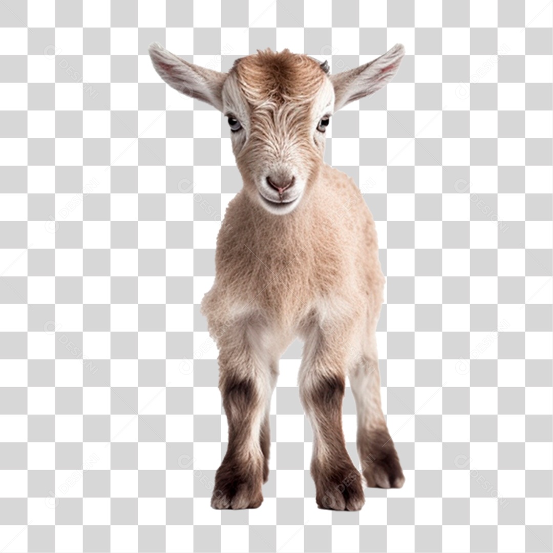 Bode Filhote PNG Transparente