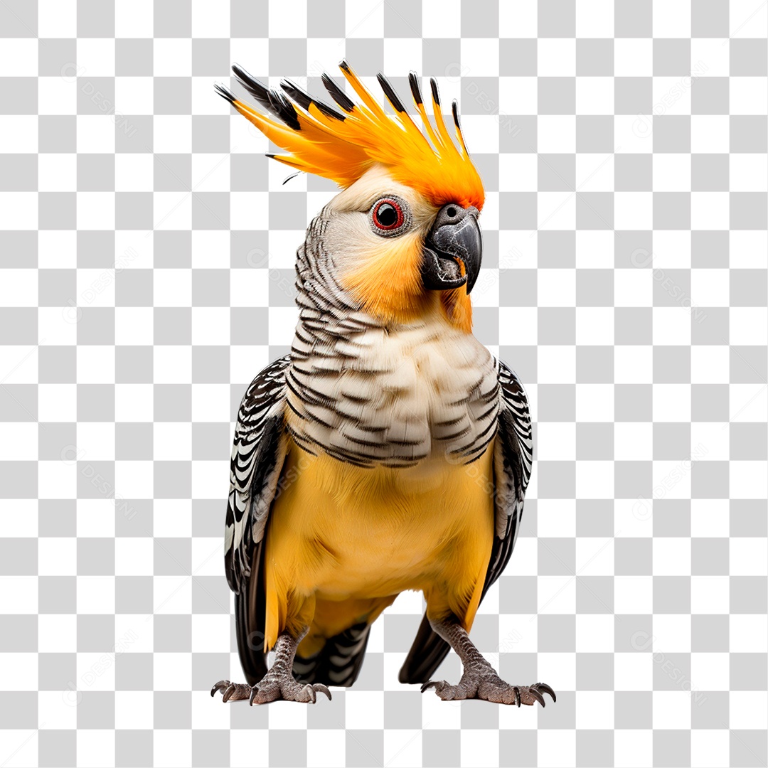 Papagaio Colorido PNG Transparente