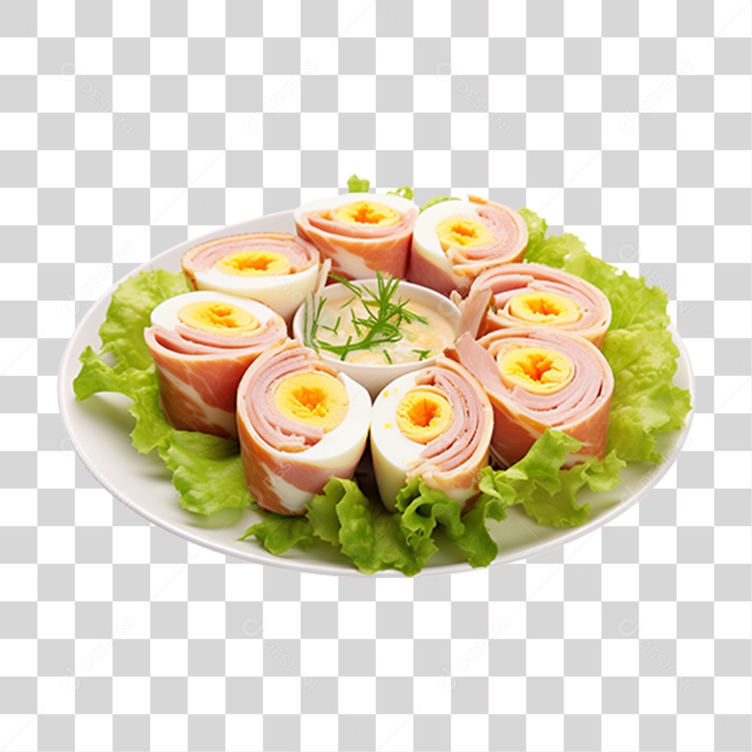 Bandeja de Frios PNG Transparente