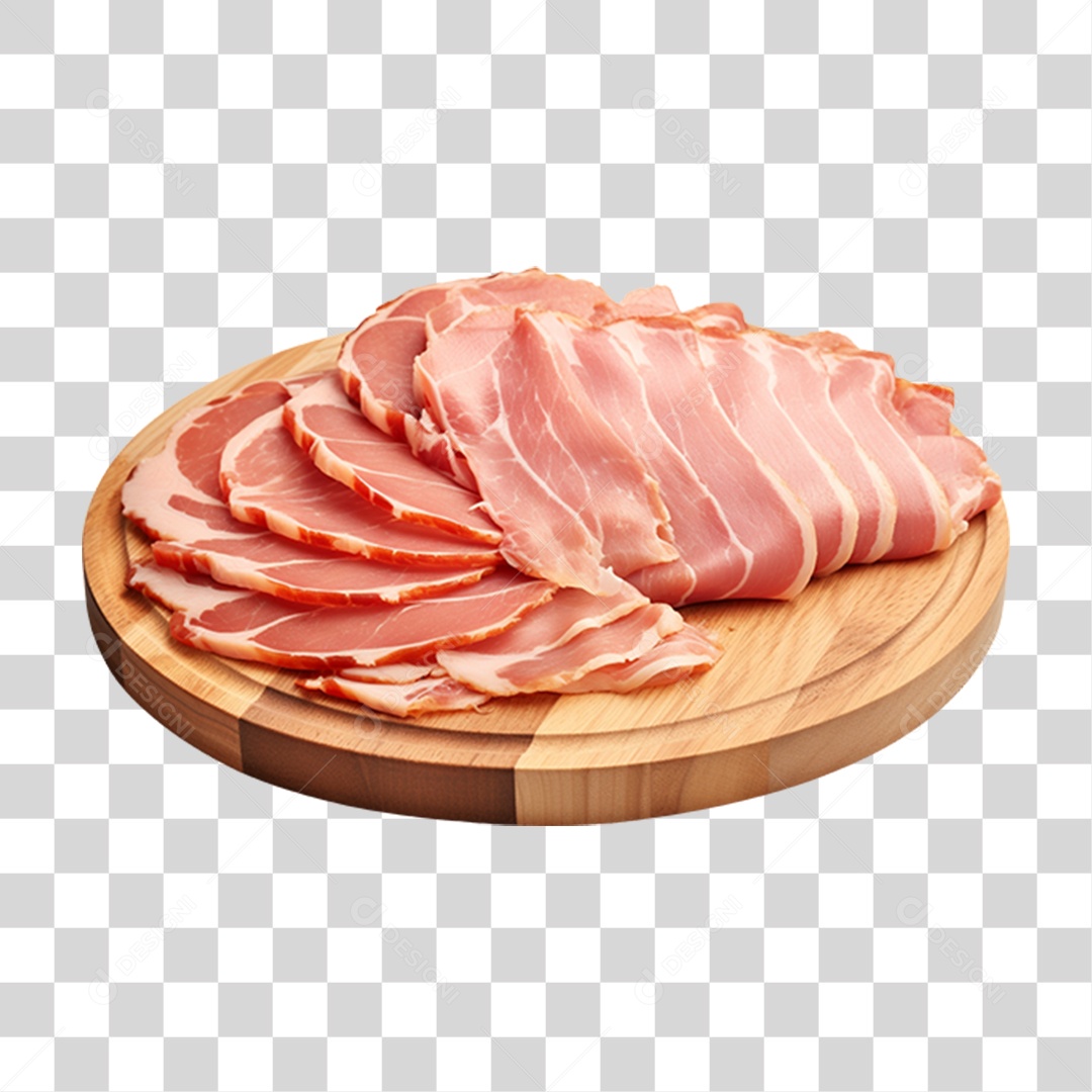 Fatia de Carne Suína PNG Transparente