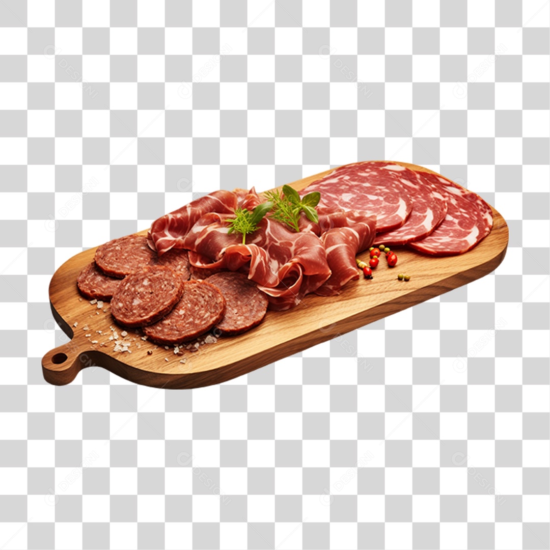 Bandeja de Frios PNG Transparente