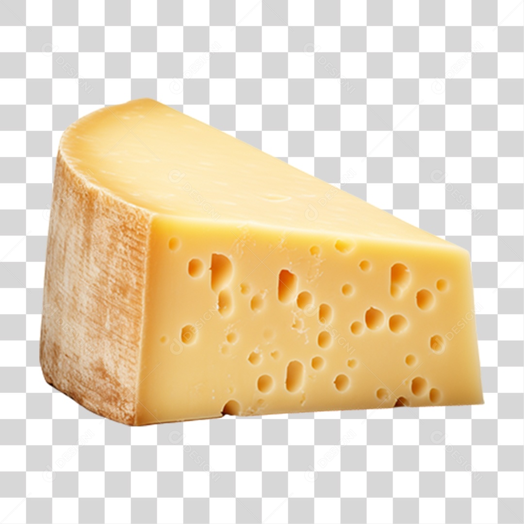 Queijo Fatiado PNG Transparente