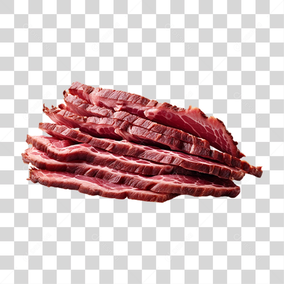 Fatia de Carne Suína PNG Transparente