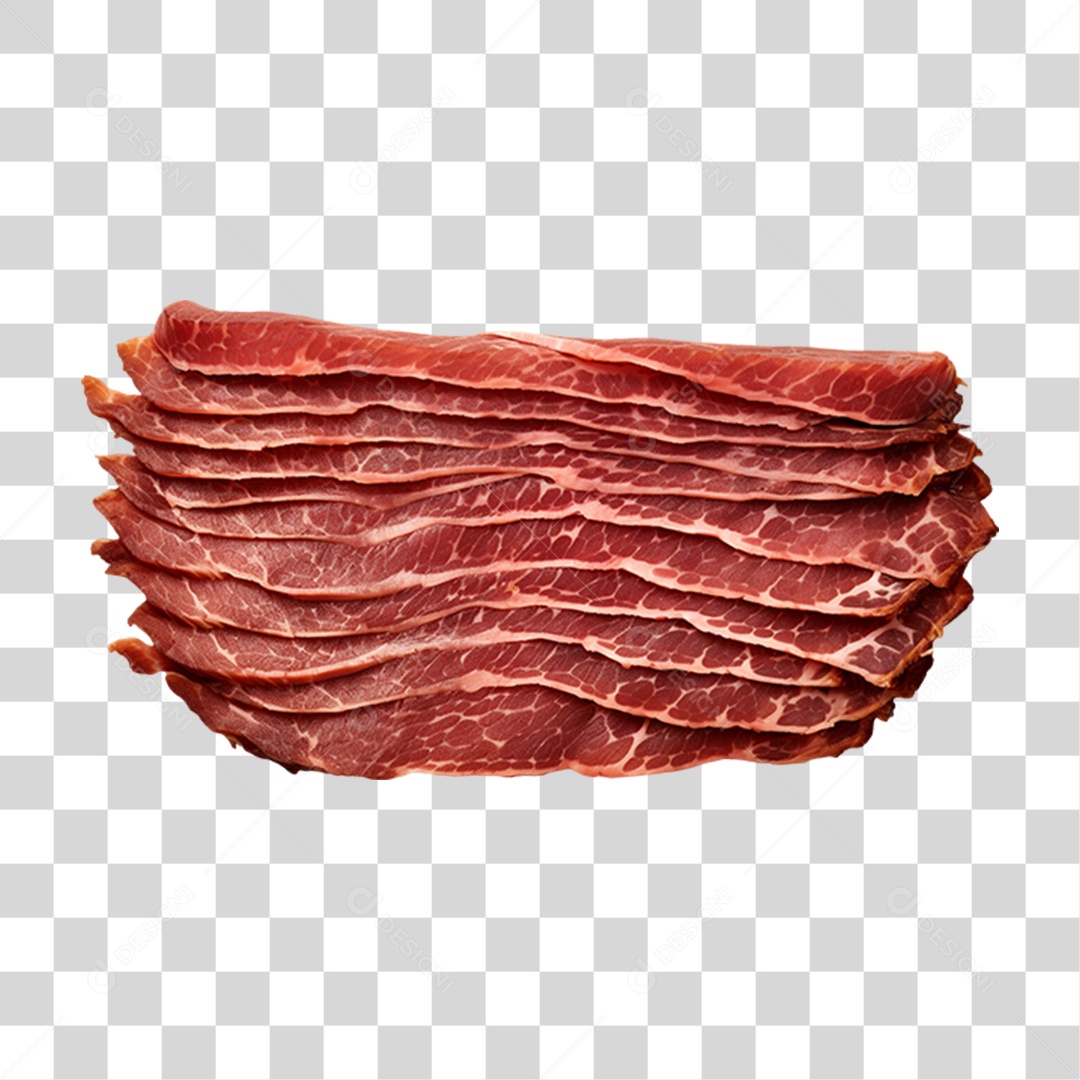 Fatia de Carne Suína PNG Transparente