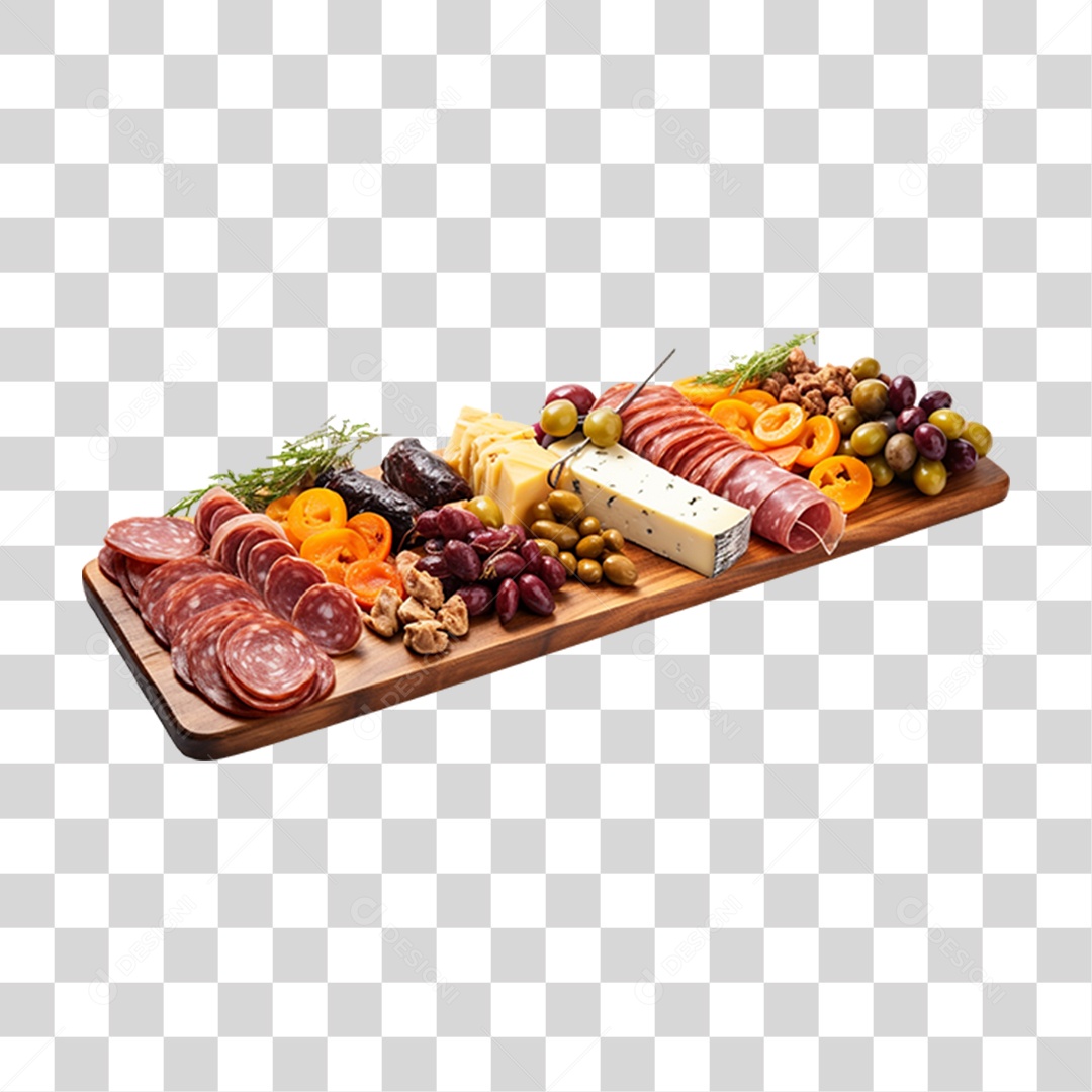 Bandeja de Frios PNG Transparente