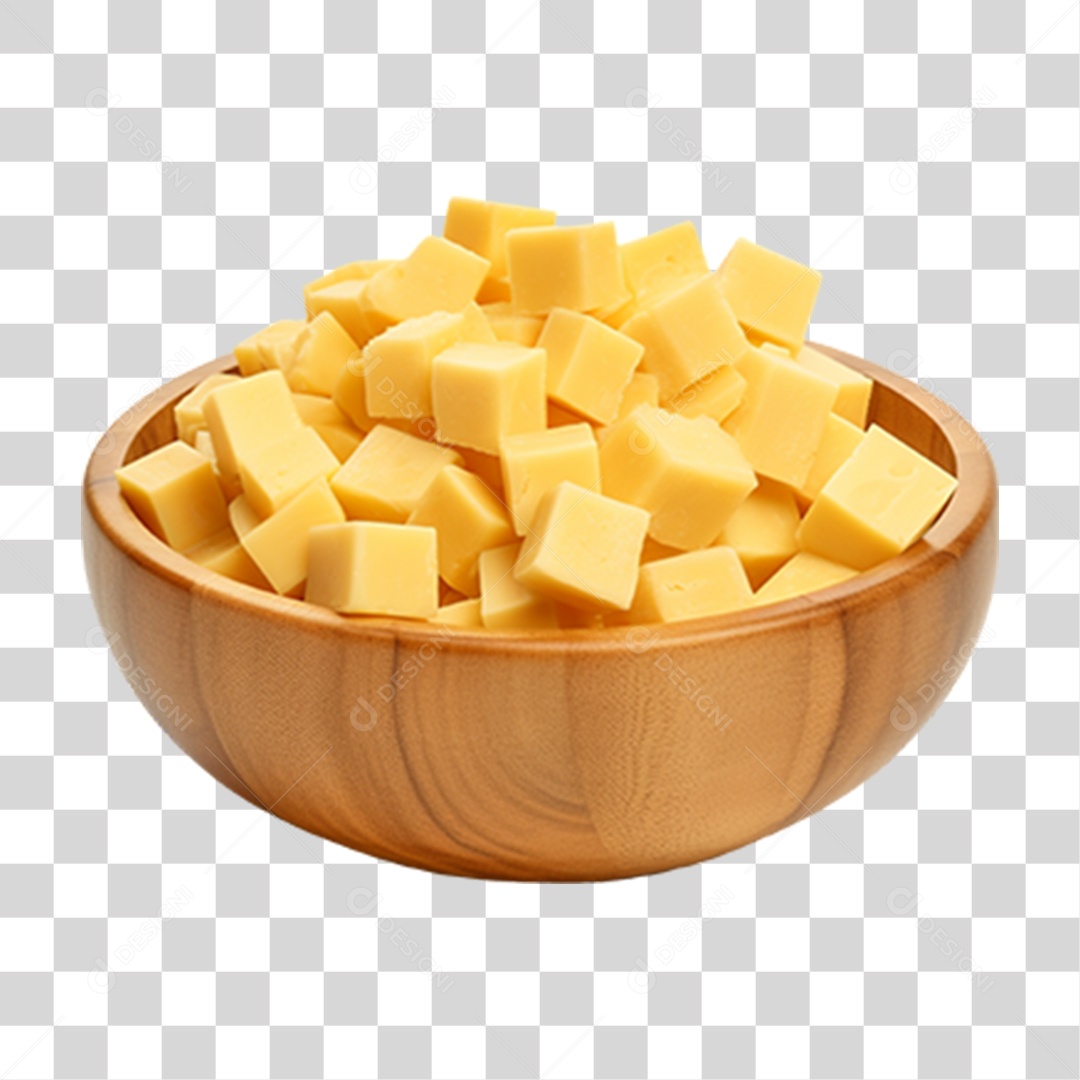 Queijo Fatiado PNG Transparente