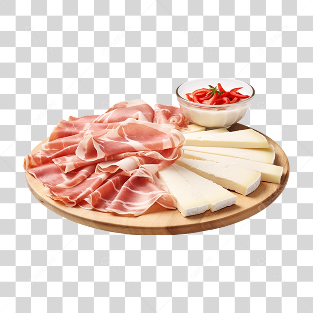 Bandeja de Frios PNG Transparente