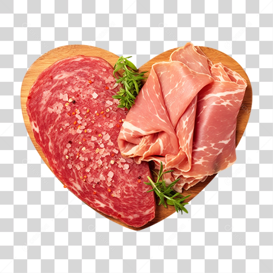 Bandeja de Frios PNG Transparente