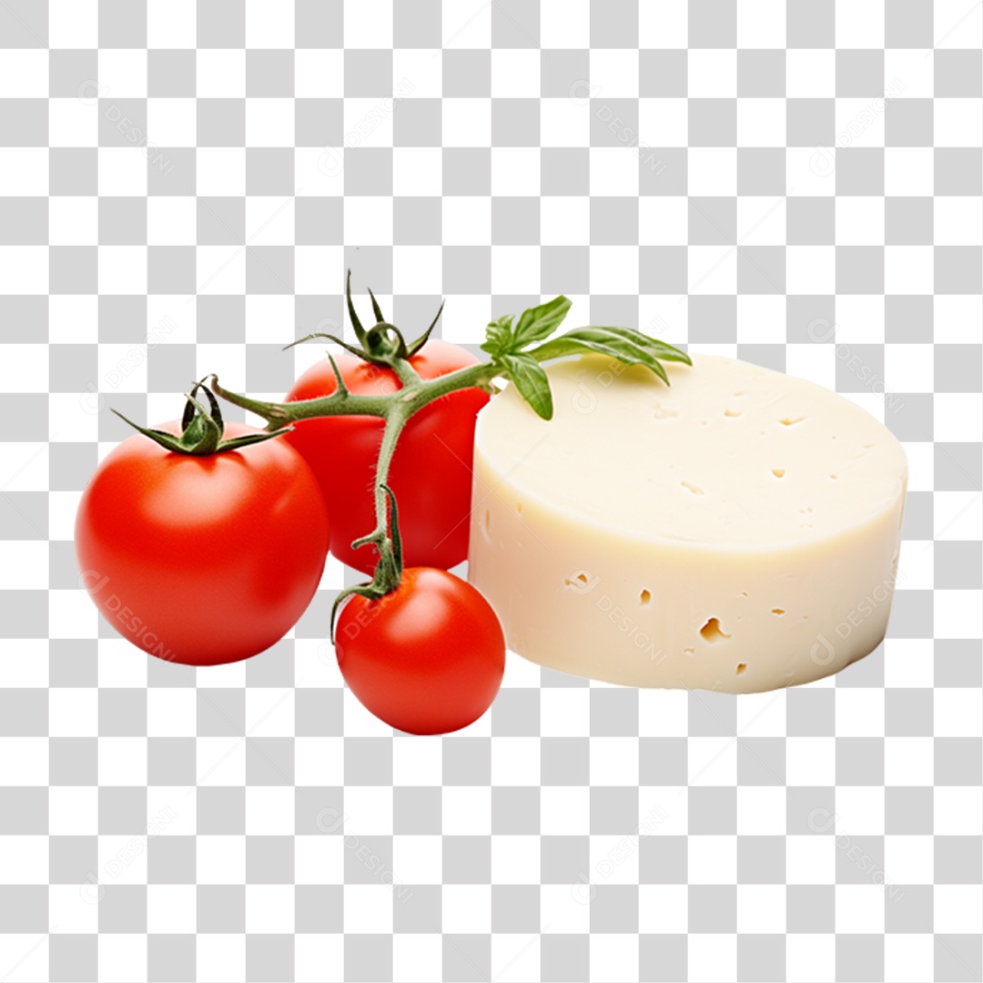 Queijo Tomate Frios PNG Transparente