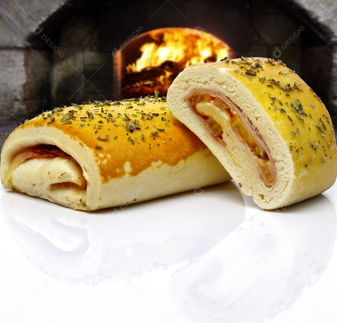 Salgado joelho delicioso