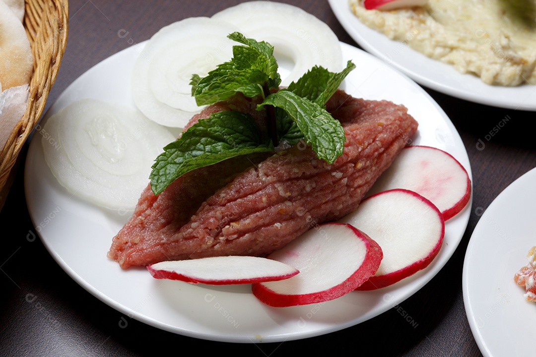 Carne moída para preparação de quibes