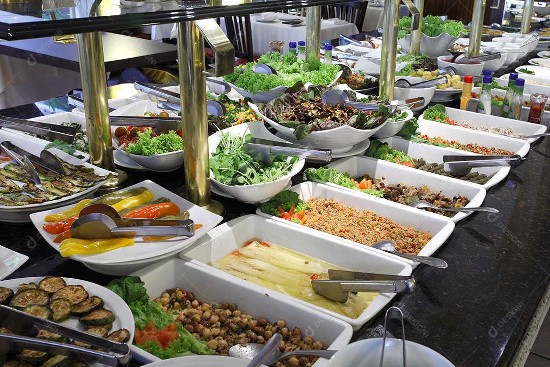 Buffet de restaurante self service