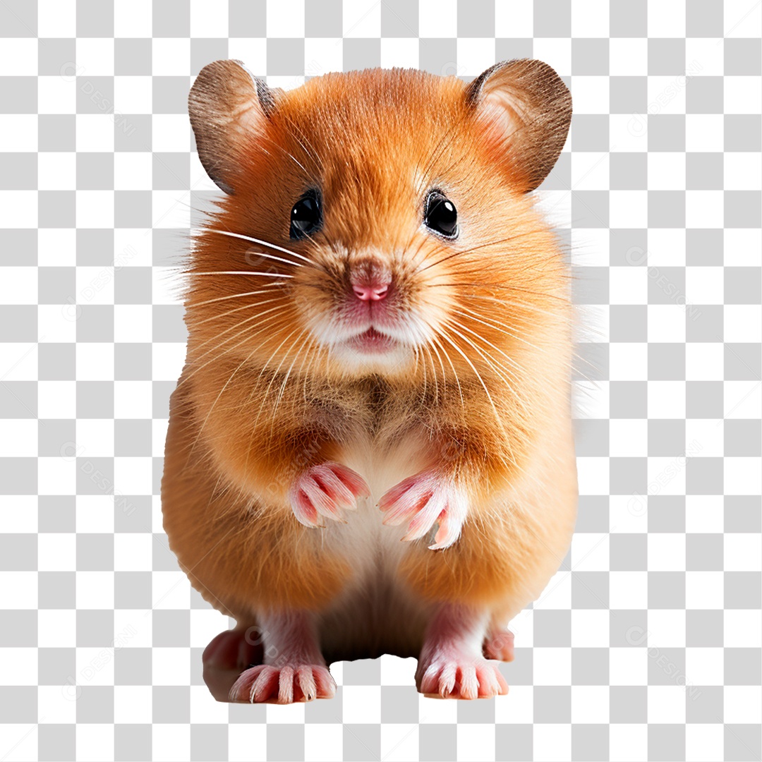 Pet Hamster PNG Transparente