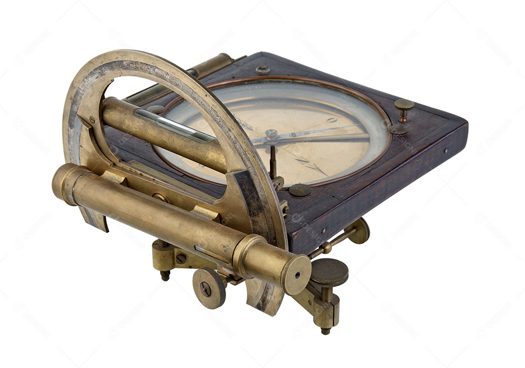 Antiga bússola marítima