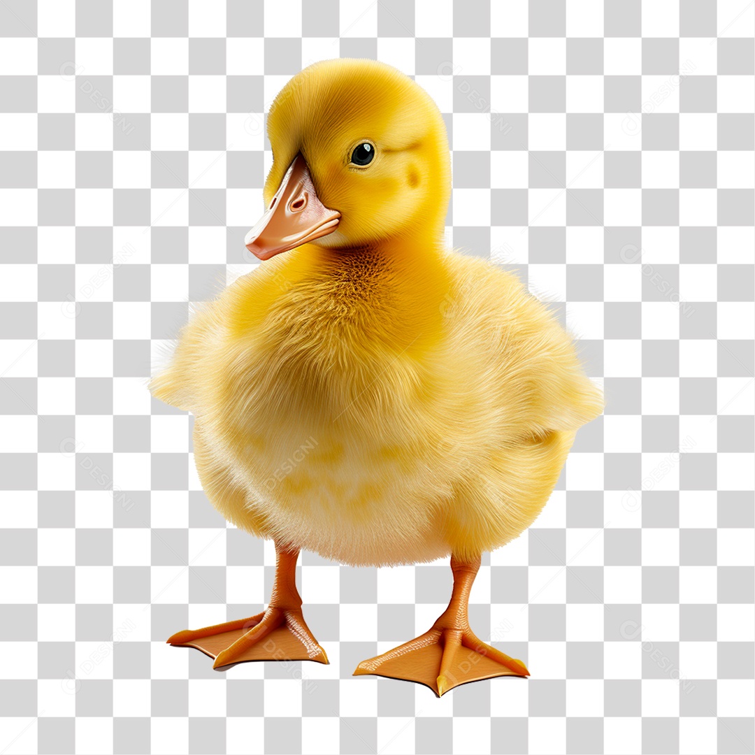 Patinho Amarelo PNG Transparente