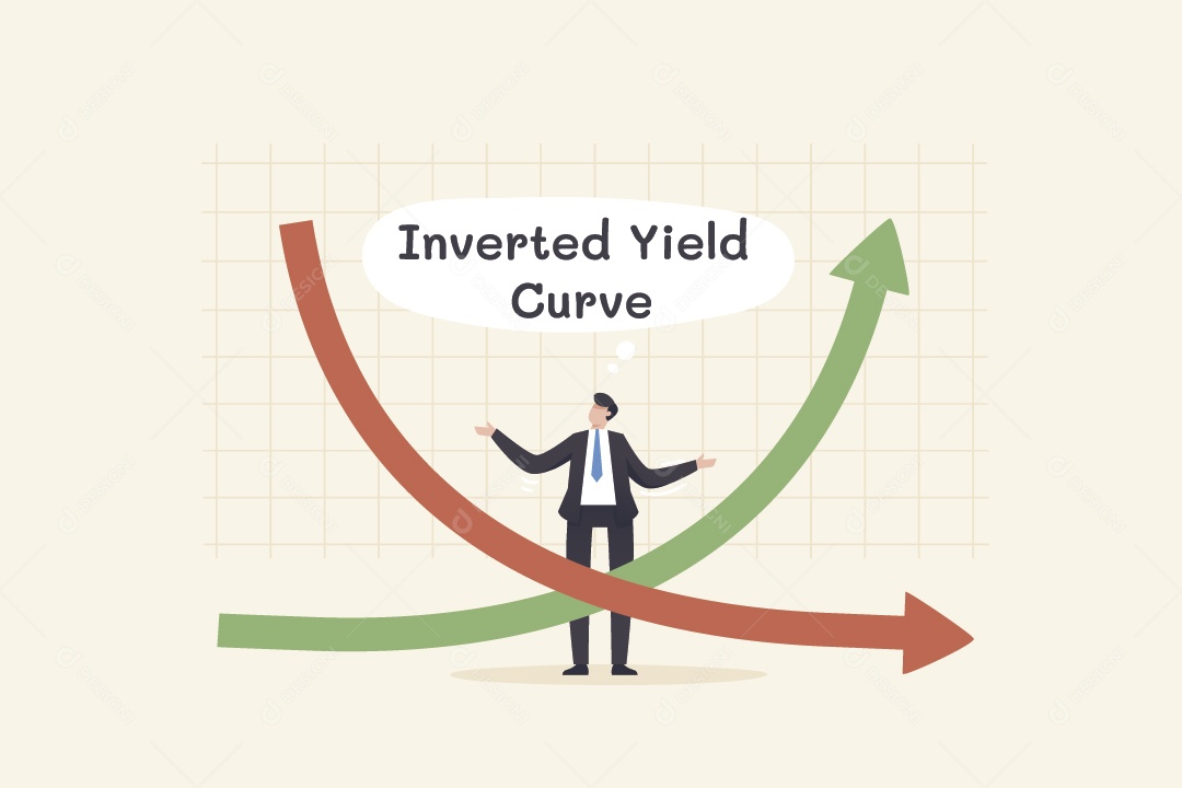 Empresário Observando Gráficos Vetor EPS