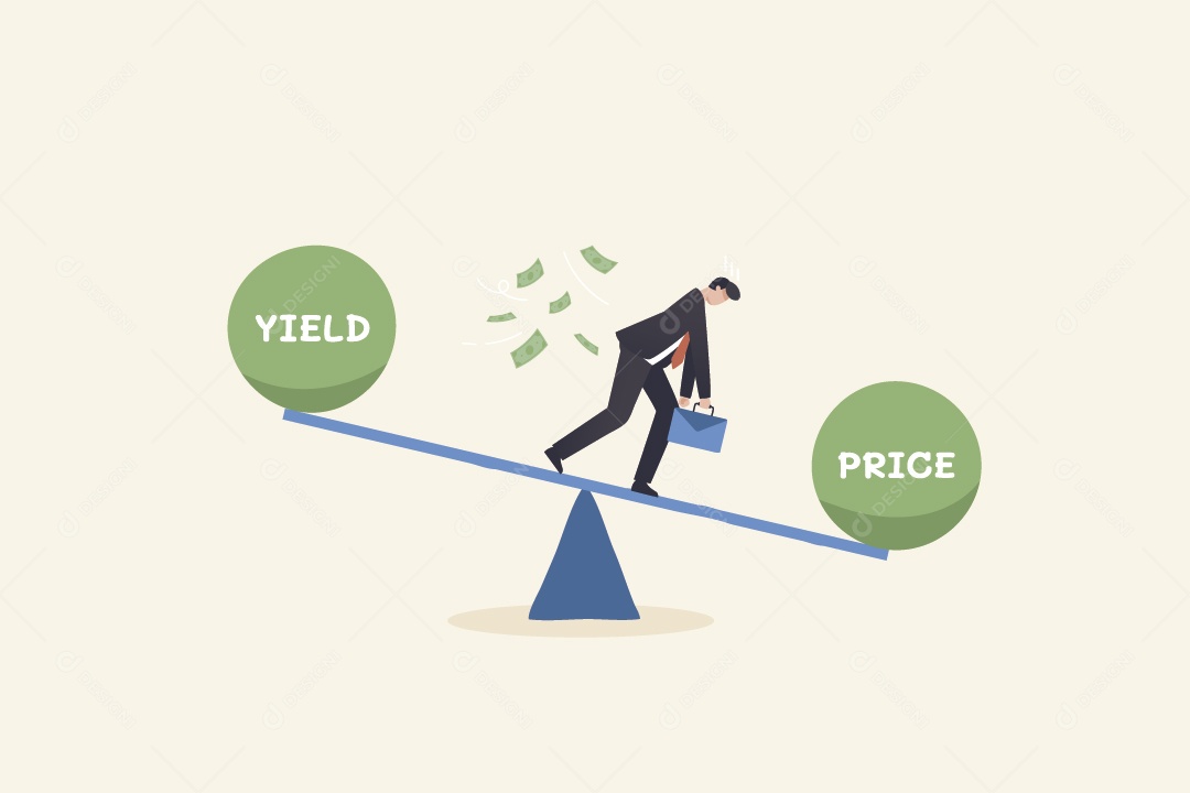 Empresário Desanimado em Colheita e Preço Vetor EPS