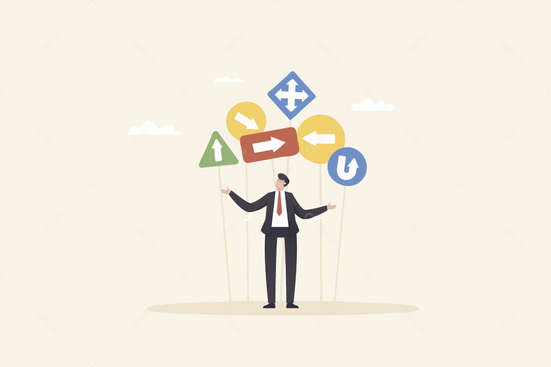 Ilustrações de Empresas e Negócios Vetor EPS