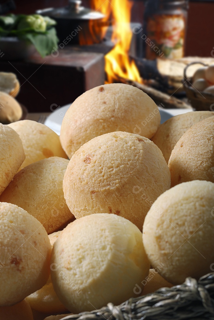 Pão de queijo tradicional