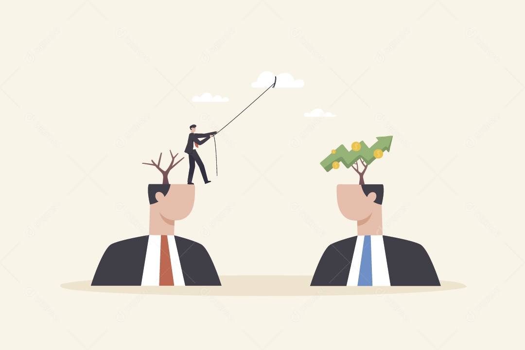 Ilustração de Empresa de Negócios Vetor EPS